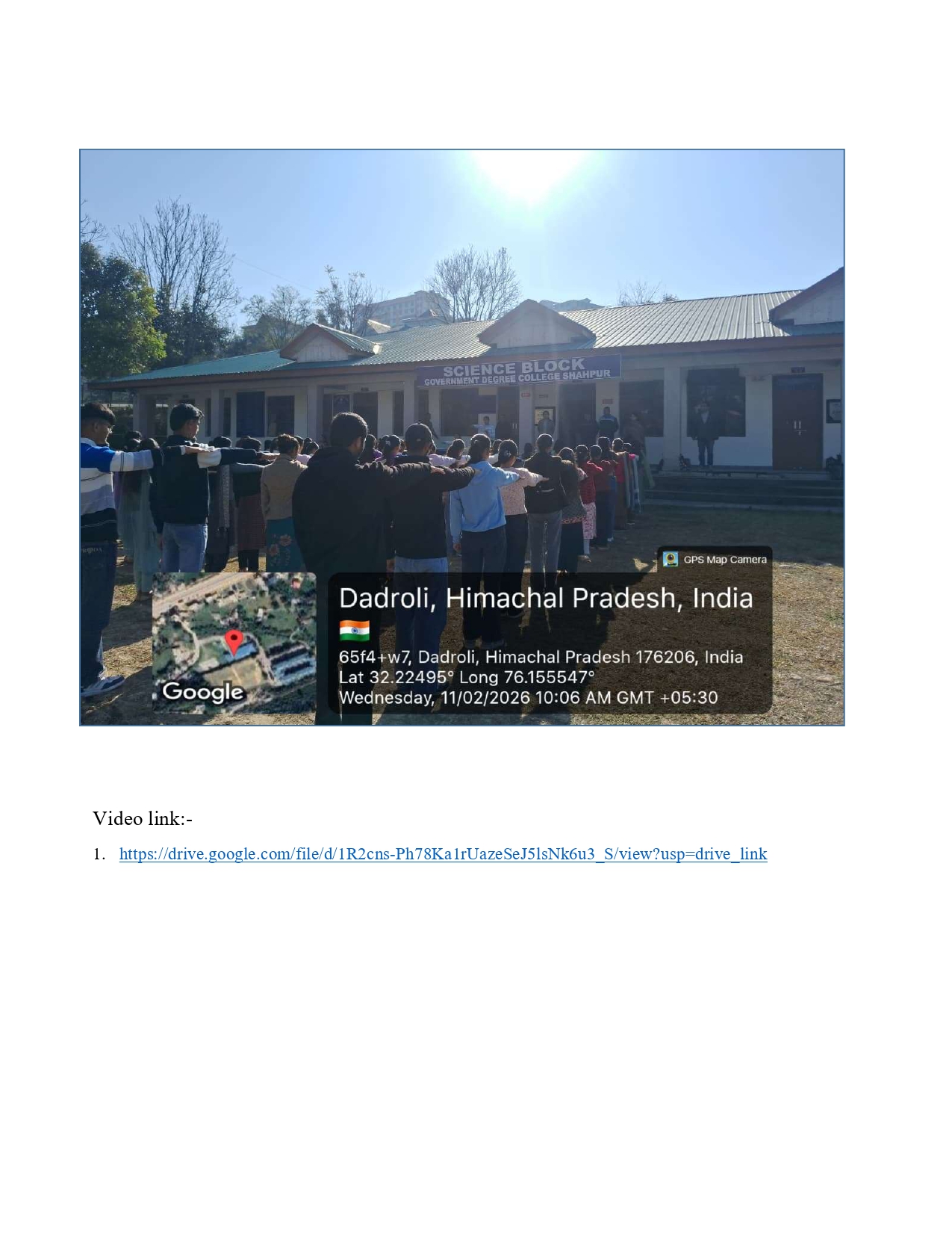 OATH,RALLY AND LECTURE ON ROAD SAFETY AWARENESS FROM POLICE DEPTT.